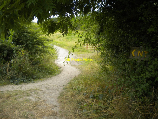 Photo 6"x4" Footpath off Grantham Canal, Cotgrave Country Park Cotgrave c2016