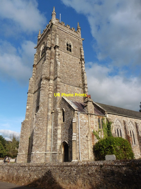 Photo 6"x4" St Andrews church tower, Broadhembury Broadhembury c2016