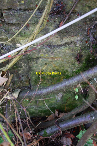 Photo 6"x4" Benchmark on 'Hill House' Dean\/SP3422 c2014