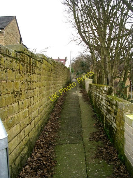 Photo 6"x4" Footpath - Old Station Way Addingham c2009