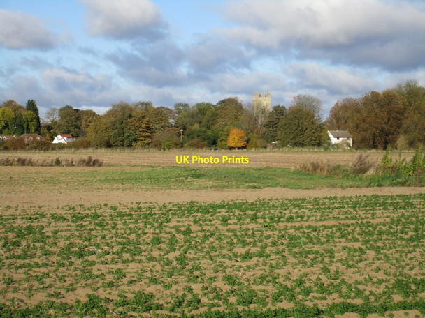 Photo 6"x4" View towards Hougham Hougham c2016