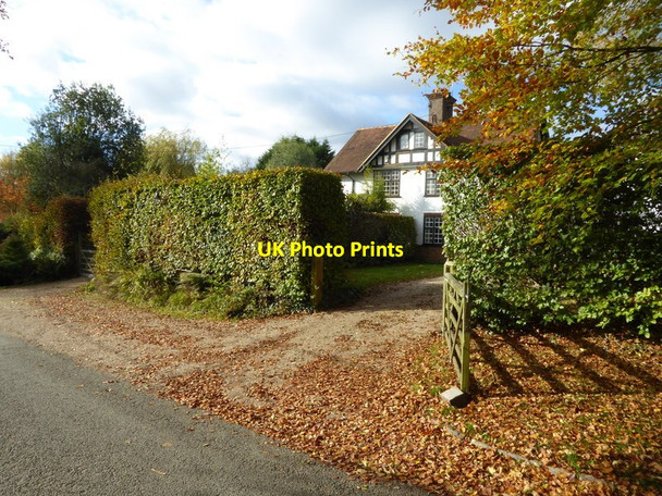 Photo 6"x4" Cottages on Deak's Lane Slough Green\/TQ2826 c2016