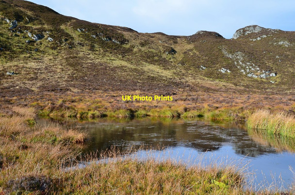 Photo 6"x4" Boggy pool below Creag Chreamh Faskally c2016
