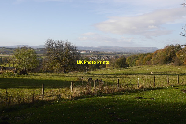 Photo 6"x4" View from the Woodland Park car park Alva c2016