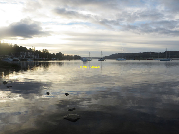 Photo 6"x4" View down Windermere from Borrans Park Ambleside c2016