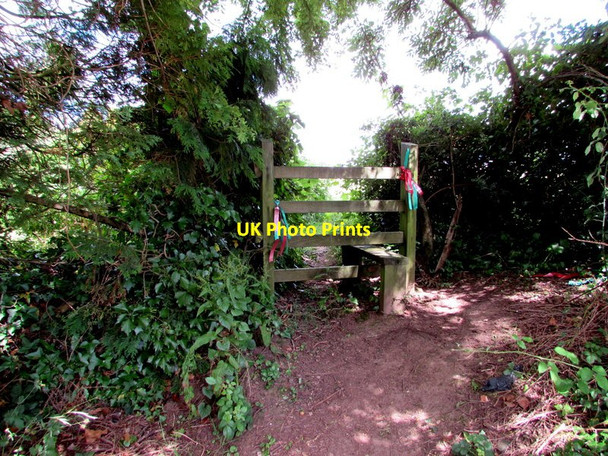 Photo 6"x4" Stile giving access to a public footpath, Castleton Castleton\/ST2583 c2016