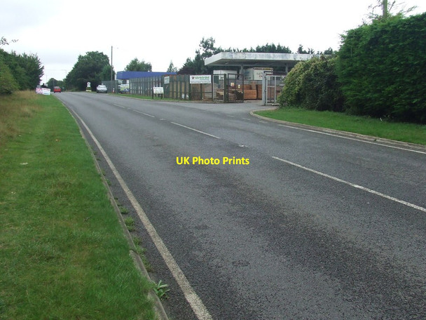 Photo 6"x4" Former Garage Babraham c2016
