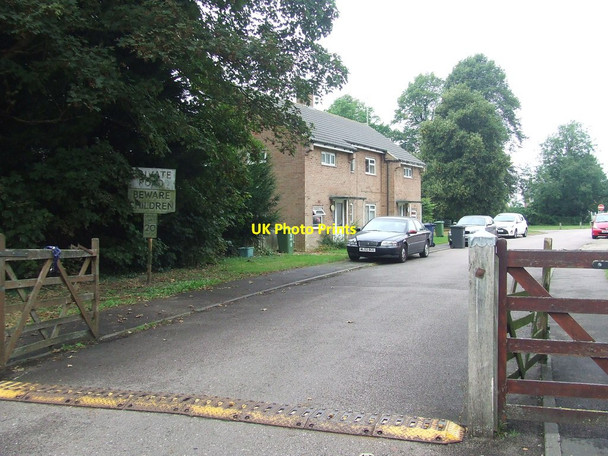 Photo 6"x4" Private Road Babraham c2016
