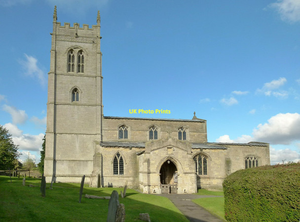 Photo 6"x4" Church of St Peter, Stonesby Stonesby c2016