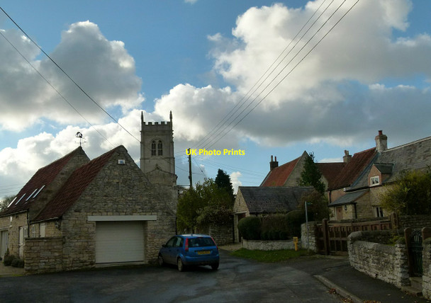 Photo 6"x4" The end of Back Lane, Stonesby Stonesby c2016
