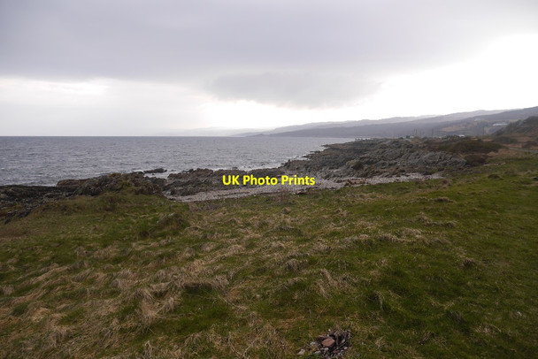 Photo 6"x4" Raised beach, Claonaig Claonaig c2016