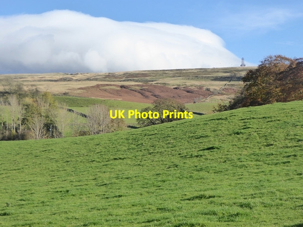 Photo 6"x4" Looking towards the hills Unthank\/NY6040 c2016