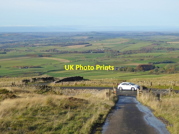 Photo 6"x4" Staggered cross roads at Twotop Bridge Busk\/NY6042 c2016