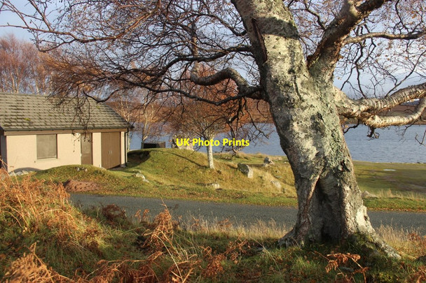 Photo 6"x4" Camping facilities at Grummore Loch Naver c2016