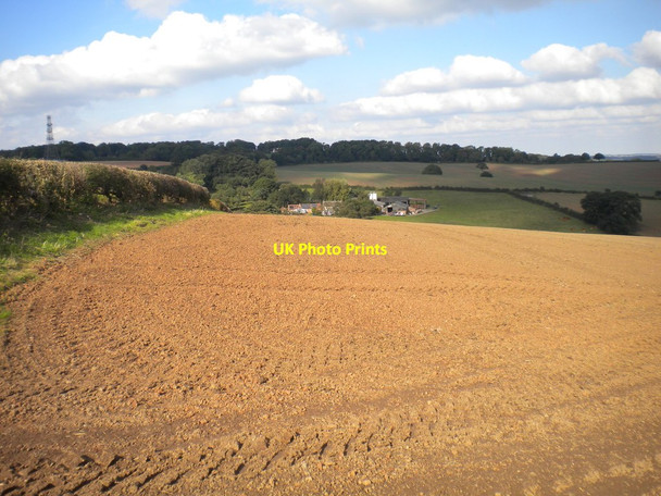 Photo 6"x4" Across the fields to Wood Farm (2) Arnold\/SK5945 c2016