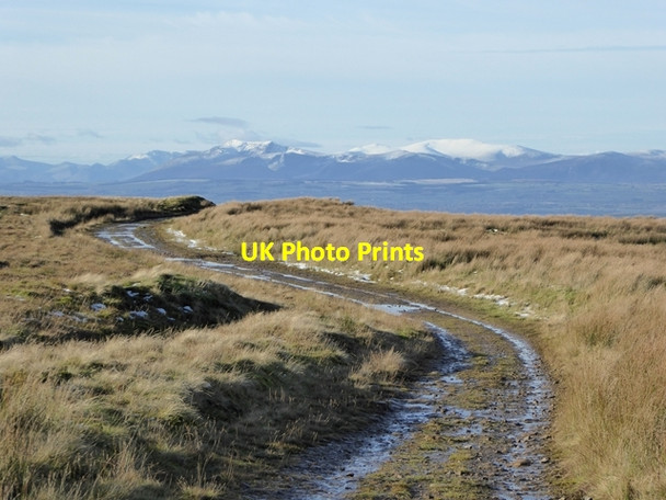Photo 6"x4" Track on Twotop Hill Busk\/NY6042 c2016
