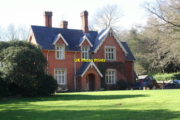 Photo 6"x4" Barkham Rectory Arborfield Cross c2015