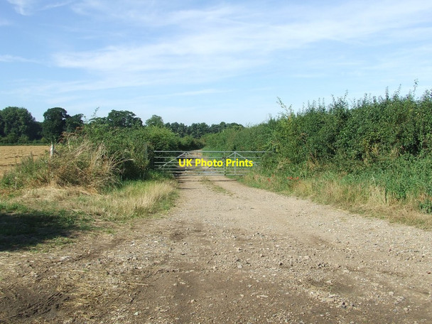 Photo 6"x4" Gated Track Breckles c2016