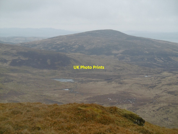 Photo 6"x4" Beinn Bhreac and Loch a' Churragan Loch a' Churragan c2016