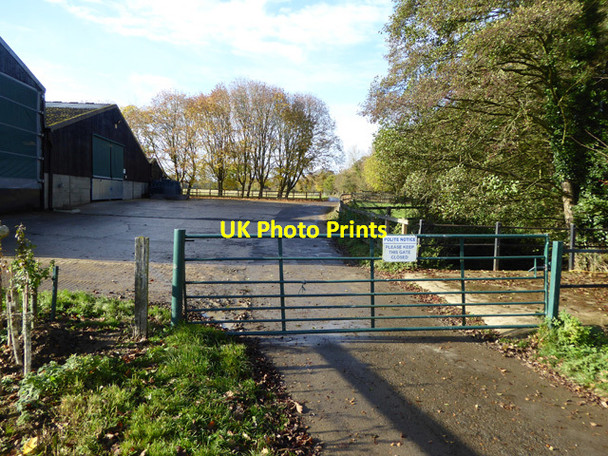 Photo 6"x4" Gate at Newhouse Farm Nether Worton c2016