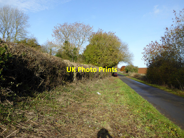 Photo 6"x4" Lane towards A422 Balscote c2016