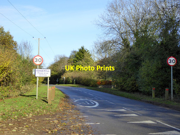 Photo 6"x4" Entering Edgehill Edgehill\/SP3747 c2016