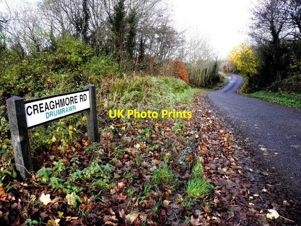 Photo 6"x4" Creaghmore Road Drumquin c2016