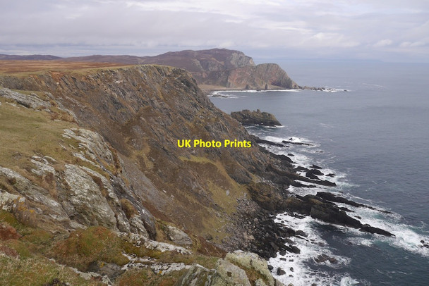 Photo 6"x4" The south side of the Mull of Oa Bruthach M\u00f2r c2016
