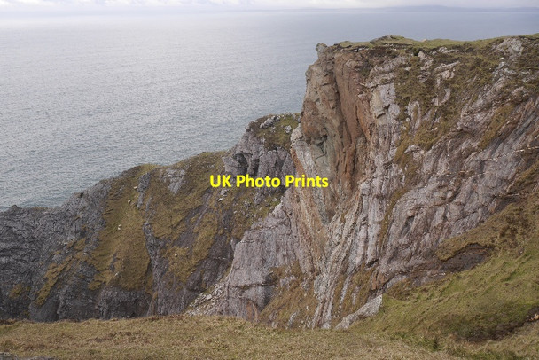 Photo 6"x4" Crags, Mull of Oa Mull of Oa c2016
