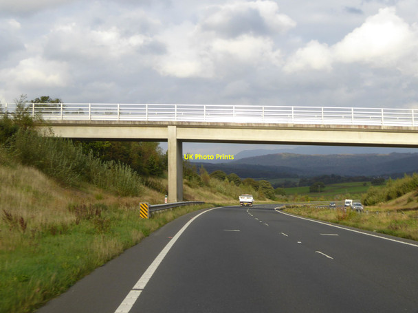 Photo 6"x4" Bridge over A590 at High Newton Barber Green c2016