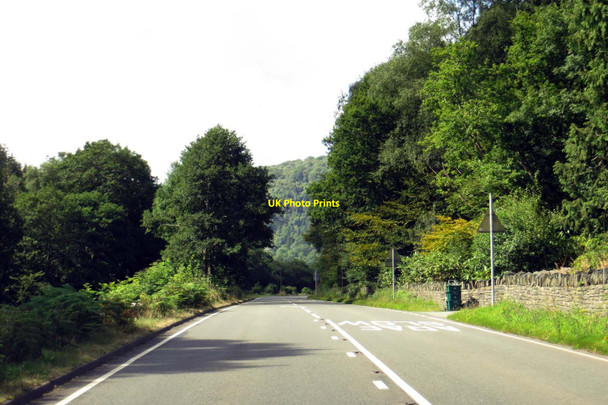 Photo 6"x4" The A470 heading west Betws-y-Coed c2015
