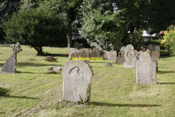 Photo 6"x4" Older Headstones Oxford\/SP5106 c2016