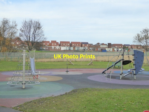Photo 6"x4" Play area at Springwell Springwell\/NZ3655 c2016