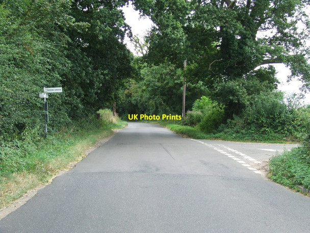 Photo 6"x4" Road Junction Goose Green\/TM1187 c2016