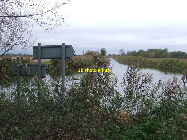 Photo 6"x4" Parting Of The Lodes River Bank c2016