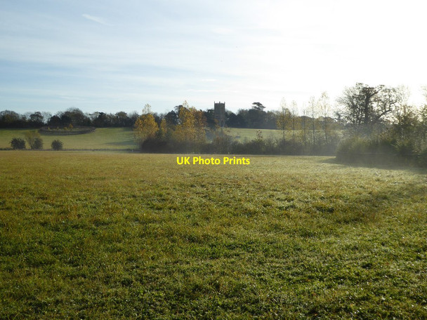Photo 6"x4" A misty autumn morning in Croome Park High Green\/SO8745 c2016