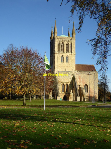 Photo 6"x4" Pershore Abbey Pershore c2016