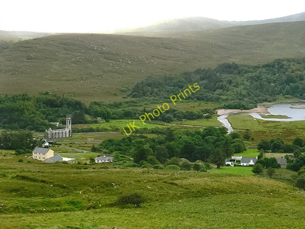 Photo 6"x4" Dunlewy - Area east of Lough Dunlewy Money Beg c2005