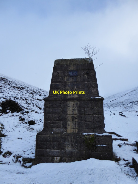 Photo 6"x4" Monument to Symington's Pumping Engine Wanlockhead c2016