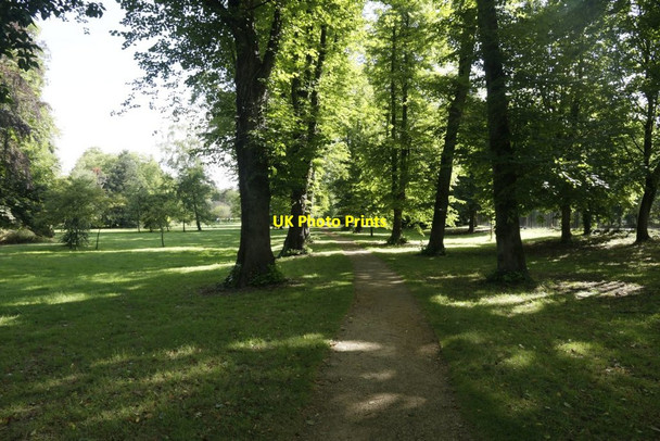 Photo 6"x4" Path through the park Oxford\/SP5106 c2016