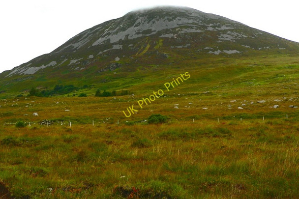 Photo 6"x4" Mount Errigal - View of SE side Money Beg c2005