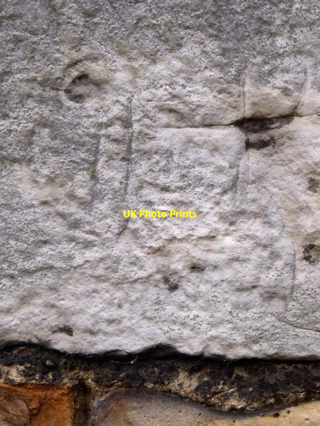 Photo 6"x4" Lingfield church: graffiti (2) Lingfield\/TQ3843 c2016