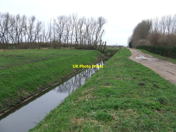 Photo 6"x4" Drainage Ditch Feltwell c2016