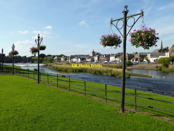 Photo 6"x4" Beside the River Nith Dumfries c2016