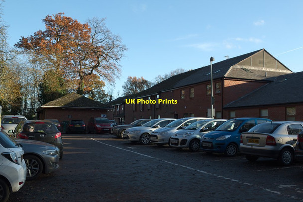 Photo 6"x4" Spire Methley Park Hospital Wood Row\/SE3827 c2016