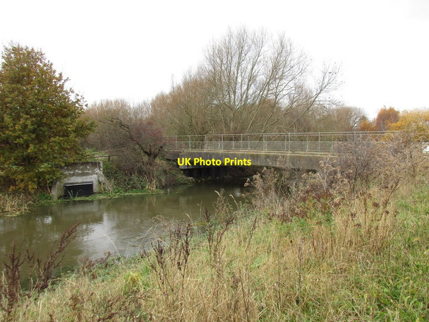 Photo 6"x4" Chainbridge Lane crossing the River Idle Hayton\/SK7284 c2016