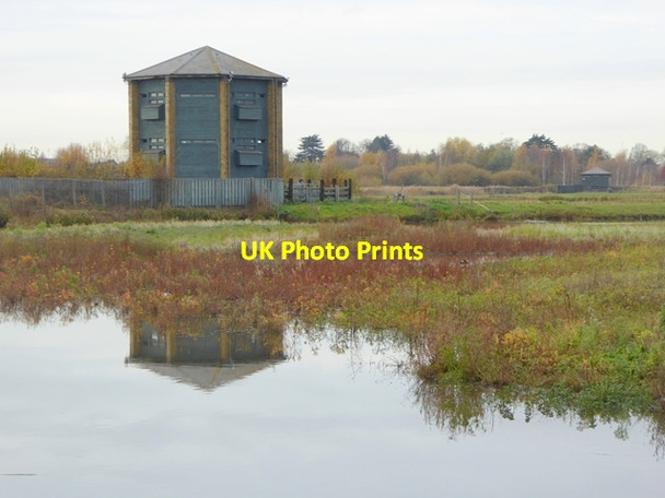 Photo 6"x4" Wader Scrape, London Wetland Centre Barnes c2016