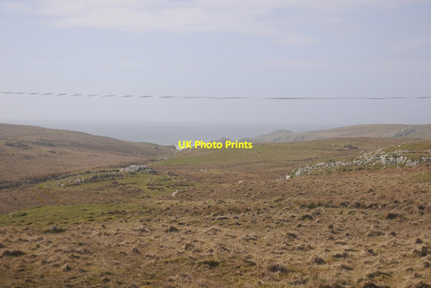 Photo 6"x4" Rough grazing above Lossit Bay Claddach c2016