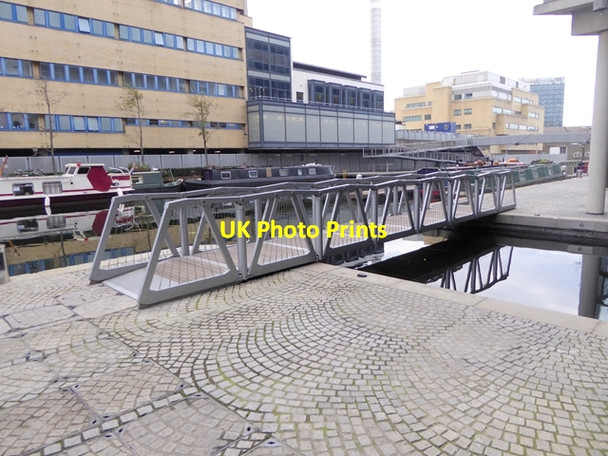 Photo 6"x4" The Rolling Bridge, Paddington Basin Paddington\/TQ2681 c2016 P1