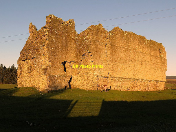 Photo 6"x4" Bew Castle, south side Bewcastle c2016